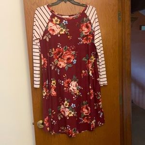 Reborn J Floral Dress